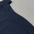 Belika Slit One shoulder Midi Bandage Dress