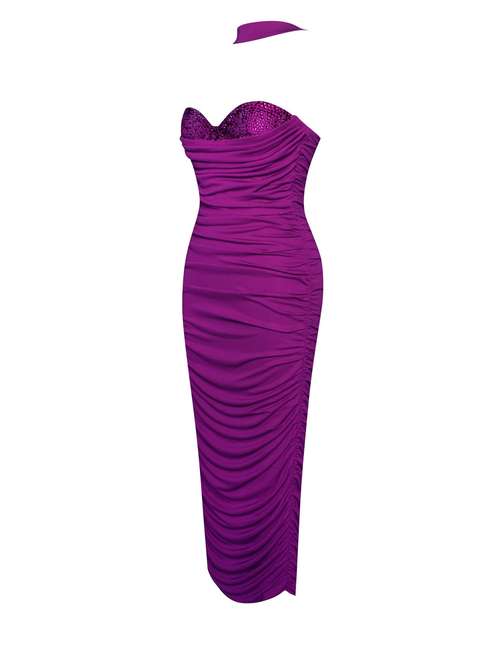 New Fashion Temperament Mesh Stitching Bandage Suspender Dress aclosy