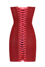 Celestial Sparkle Corset Mini Dress