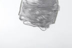 Elika Silver Backless Party Mini Dress