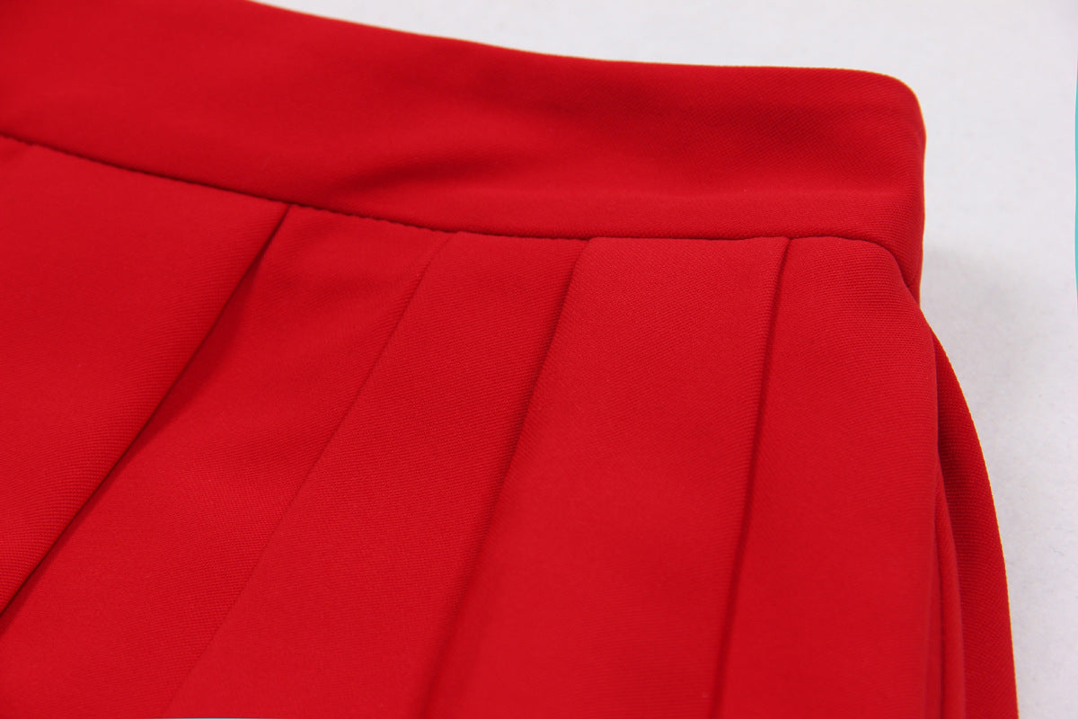 Elegant And Sexy Sleeveless Short Vest Corset Skirt #aclosyESL