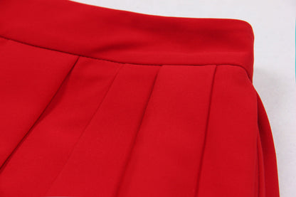 Elegant And Sexy Sleeveless Short Vest Corset Skirt #aclosyESL