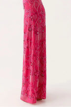 Elegant Sequin Embroidered Long Bodycon Skirt