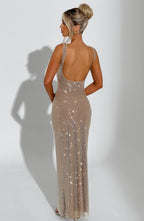 ALLURE SPARKLE MAXI DRESS
