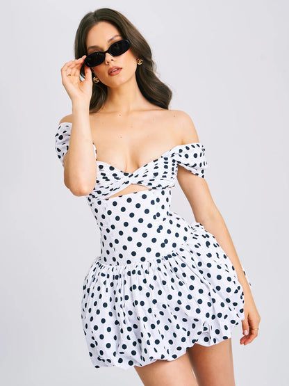 Chic Off-shoulder Cutout Elegant Dress