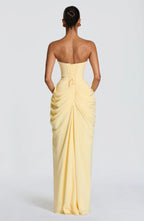 ATHENA MAXI DRESS-BLACK aclosy