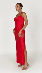 Women's Fashion Halter Backless One Shoulder Dress Aclosy