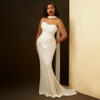 Long Streamer Tube Top Package Hip Dress Simple And Stylish