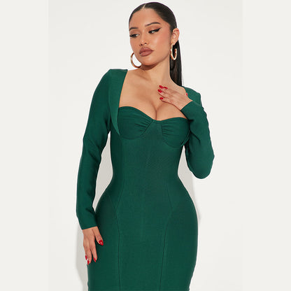 Chic Elegant Guest Bandage Dress
