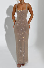 ALLURE SPARKLE MAXI DRESS
