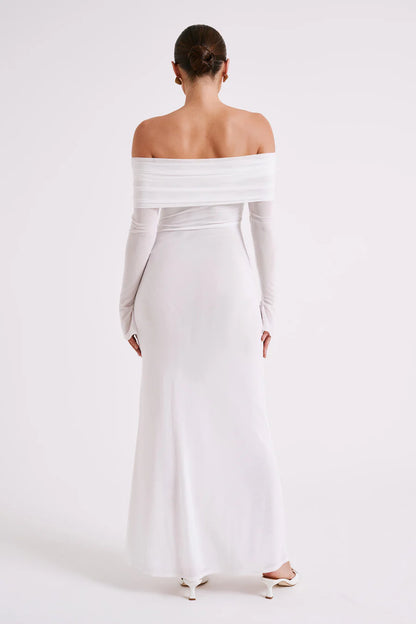 Chic Strapless Backless Socialite Maxi Dress