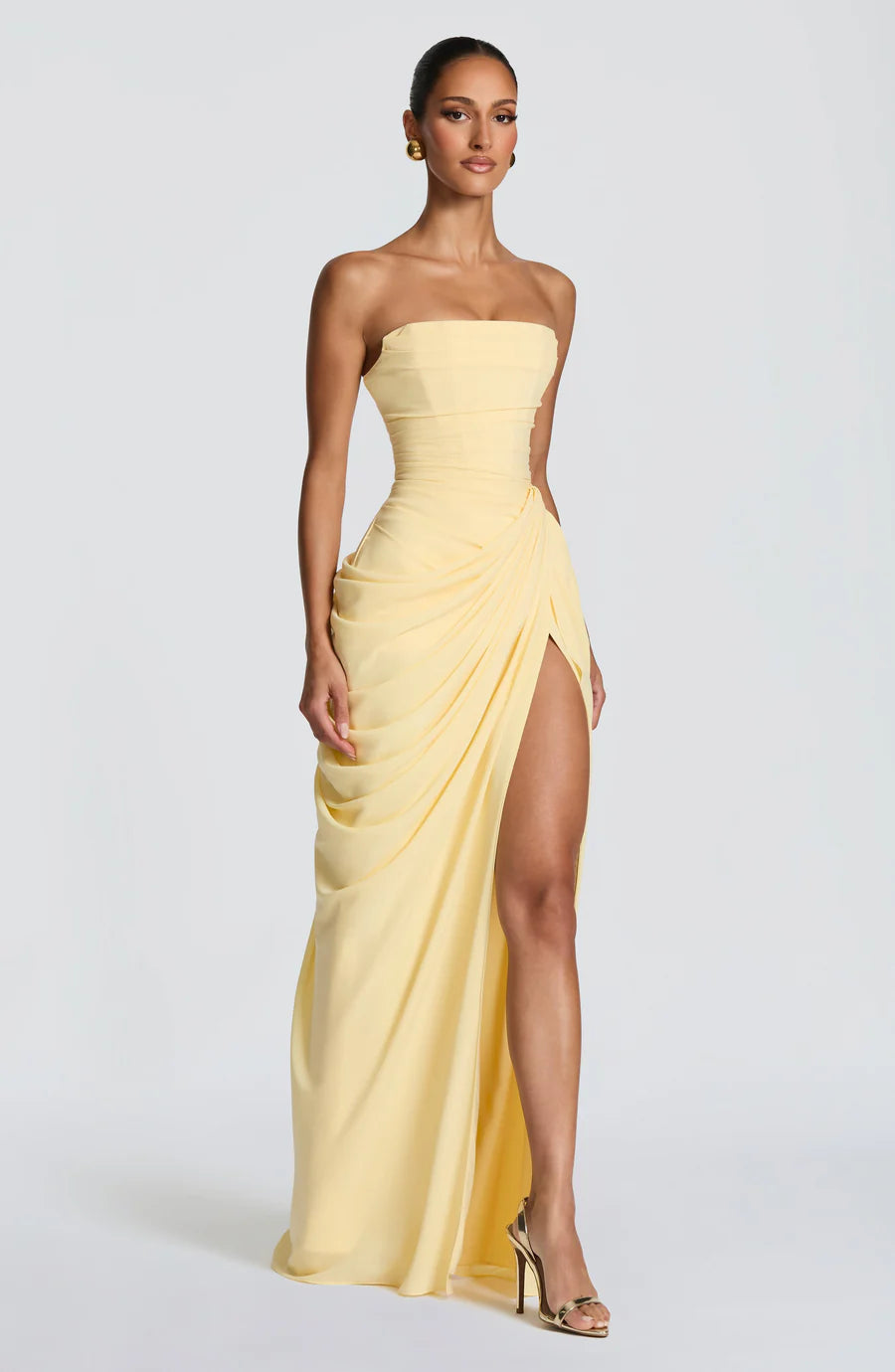 ATHENA MAXI DRESS-BLACK aclosy