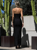 CLERNA STRAPLESS BANDAGE DRESS