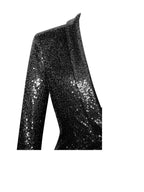 Women's Patchwork Sequin Hip Skirt aclosy