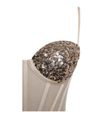 Women's Suspender Dress Elegant Sequins aclosy