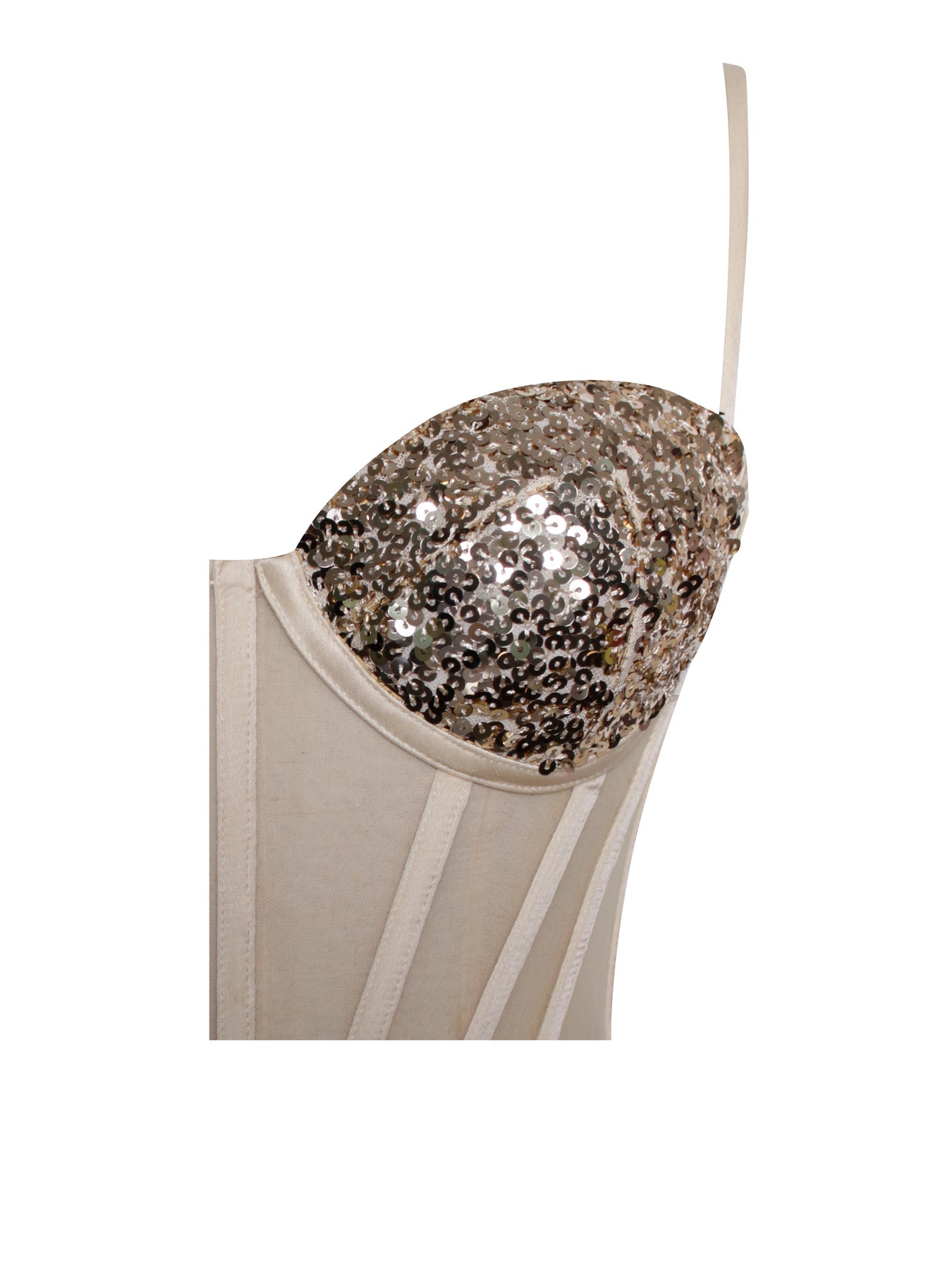 Women's Suspender Dress Elegant Sequins aclosy