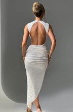 ALESA MIDI BACKLESS DRESS