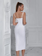 Maria Beaded Evening Bandage Slip Dress (Copy) aclosy