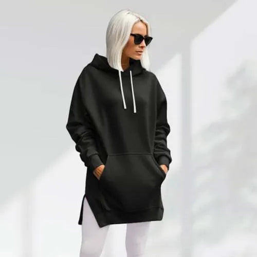 OVERSIZED HOODIE DRESS