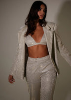 Alyia Sparkling Elegant Party Set Dress