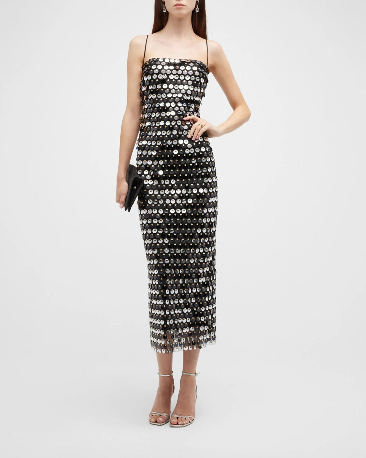 Fashion Lady Sequin Irregular Dress Aclosy