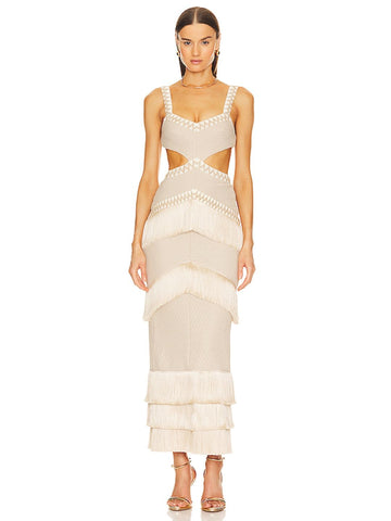 Chic Elegant Knit Bandage Dress – Aclosy