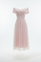 Elegant Cross-design Short-Sleeve Maxi Dress