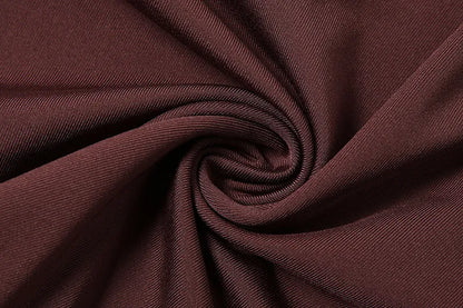 Sculpted Elegance High-Waist Cutout Dress