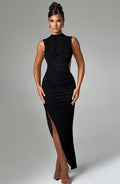 ALESA MIDI BACKLESS DRESS