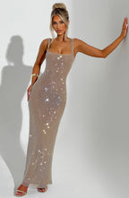 ALLURE SPARKLE MAXI DRESS