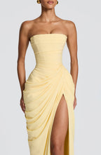 ATHENA MAXI DRESS-BLACK aclosy