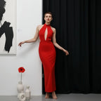 Allesha Backless Strappy Bandage Dress