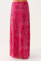 Elegant Sequin Embroidered Long Bodycon Skirt