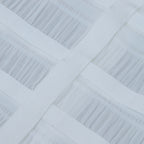 Women's Mesh See-through Mid-length Fringed Dress aclosy