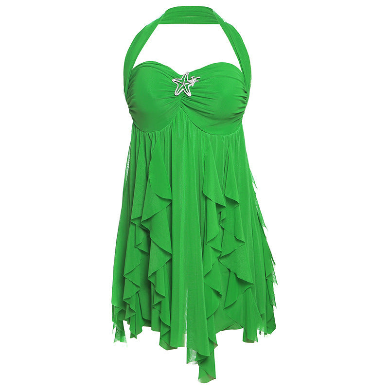 Halter Mini Season Dress