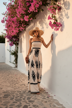 Elegant Palace Sleeveless Dress – Chest-Lift Waist-Cinch Fit