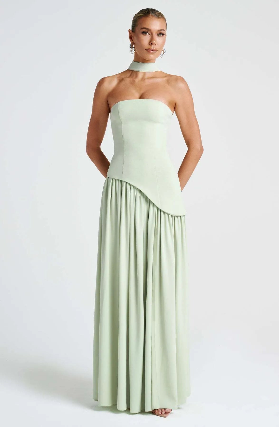 Malana Off shoulder Maxi Dress