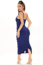 HULA BANDAGE HOLLOW DRESS