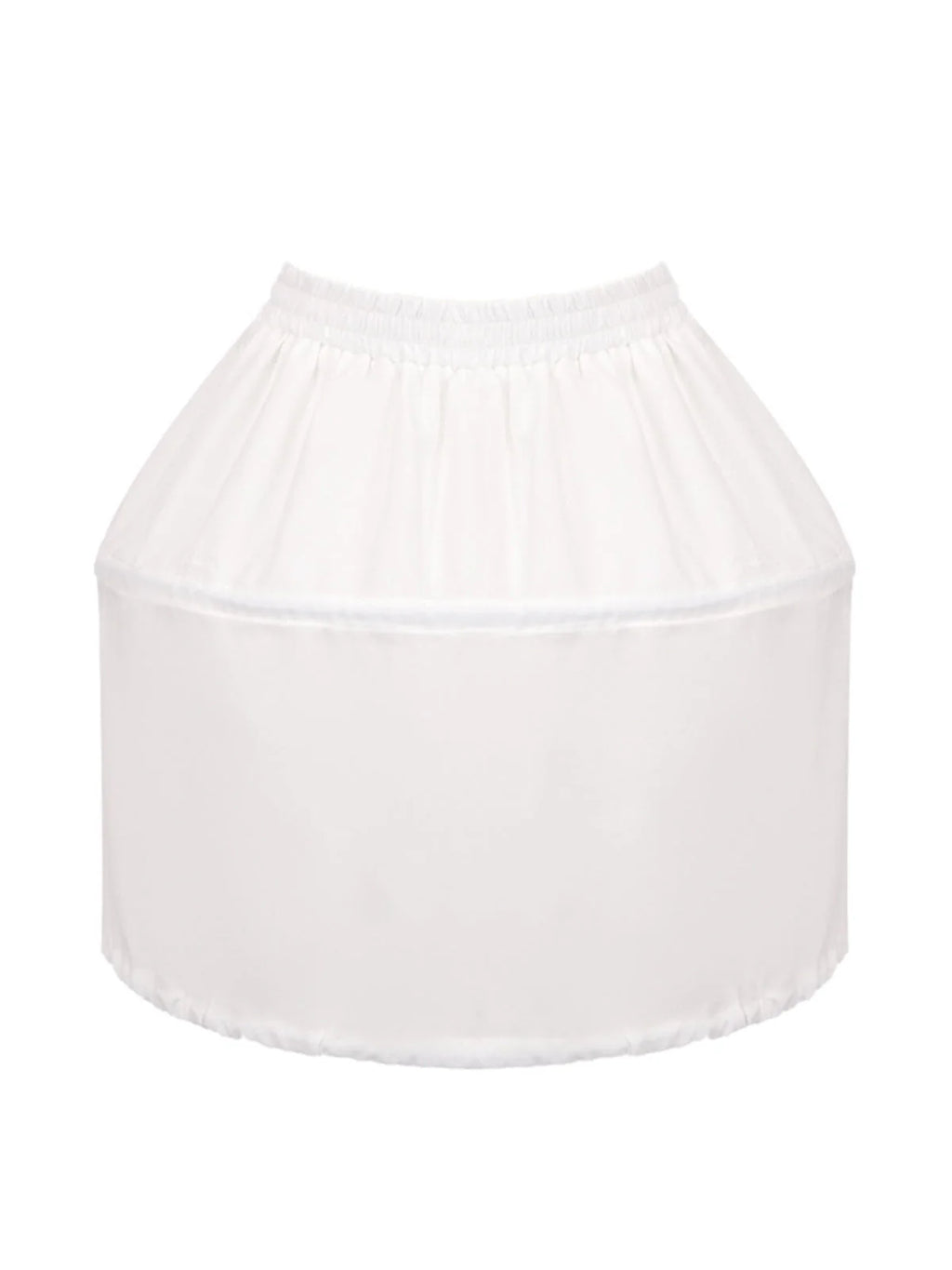 YARNA SATIN MINI DRESS-WHITE