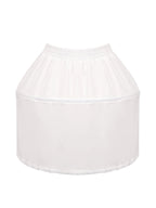 YARNA SATIN MINI DRESS-WHITE