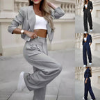 AEIRA ELEGANT JACKET AND PANTS ACLOSY-OFFICE