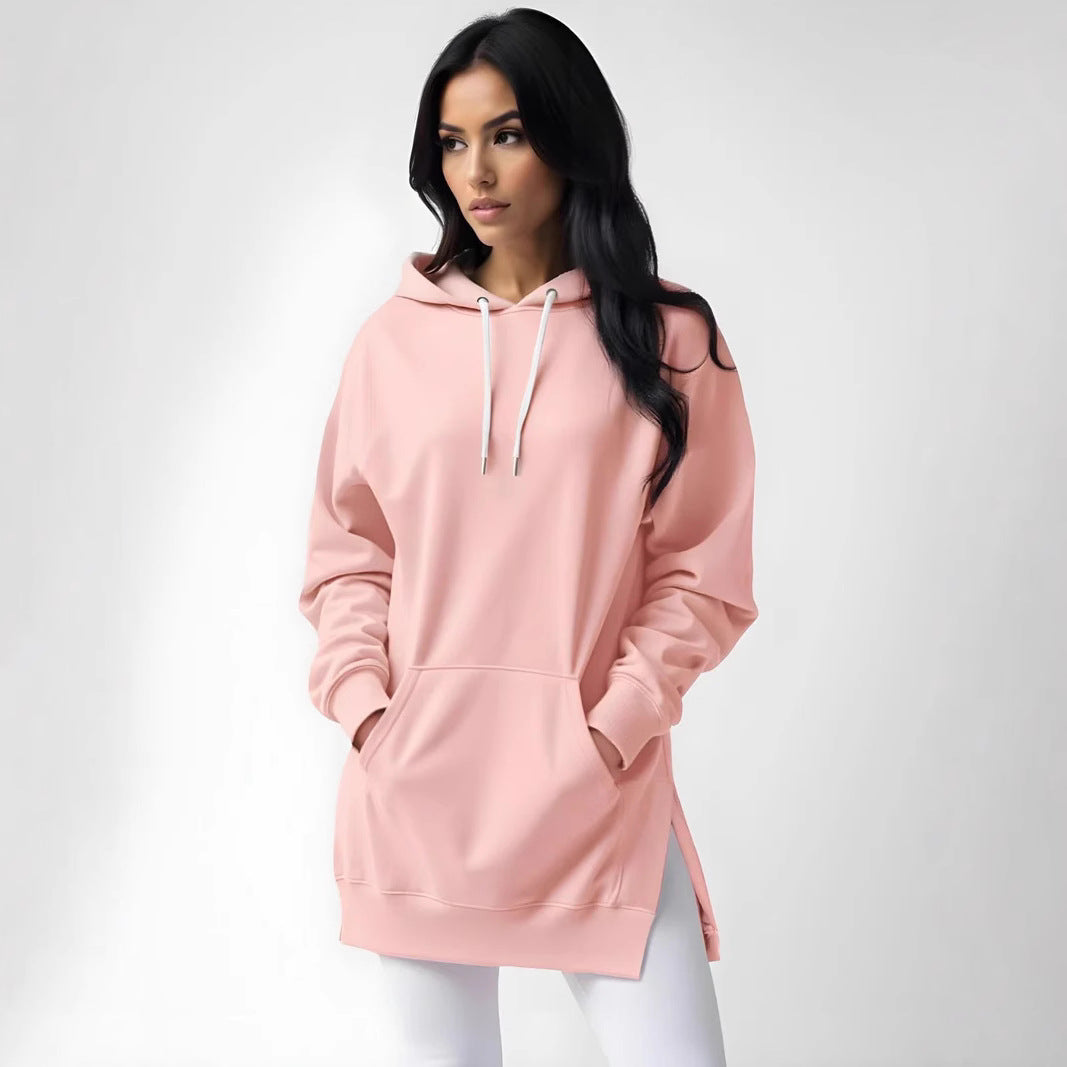 Women's Mouse Bag With Shoulder Sleeve Hooded Casual Sweatshirt null