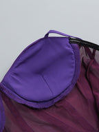 Women's Fashion Temperament Mesh Wrapped Chest Strap Dress aclosy