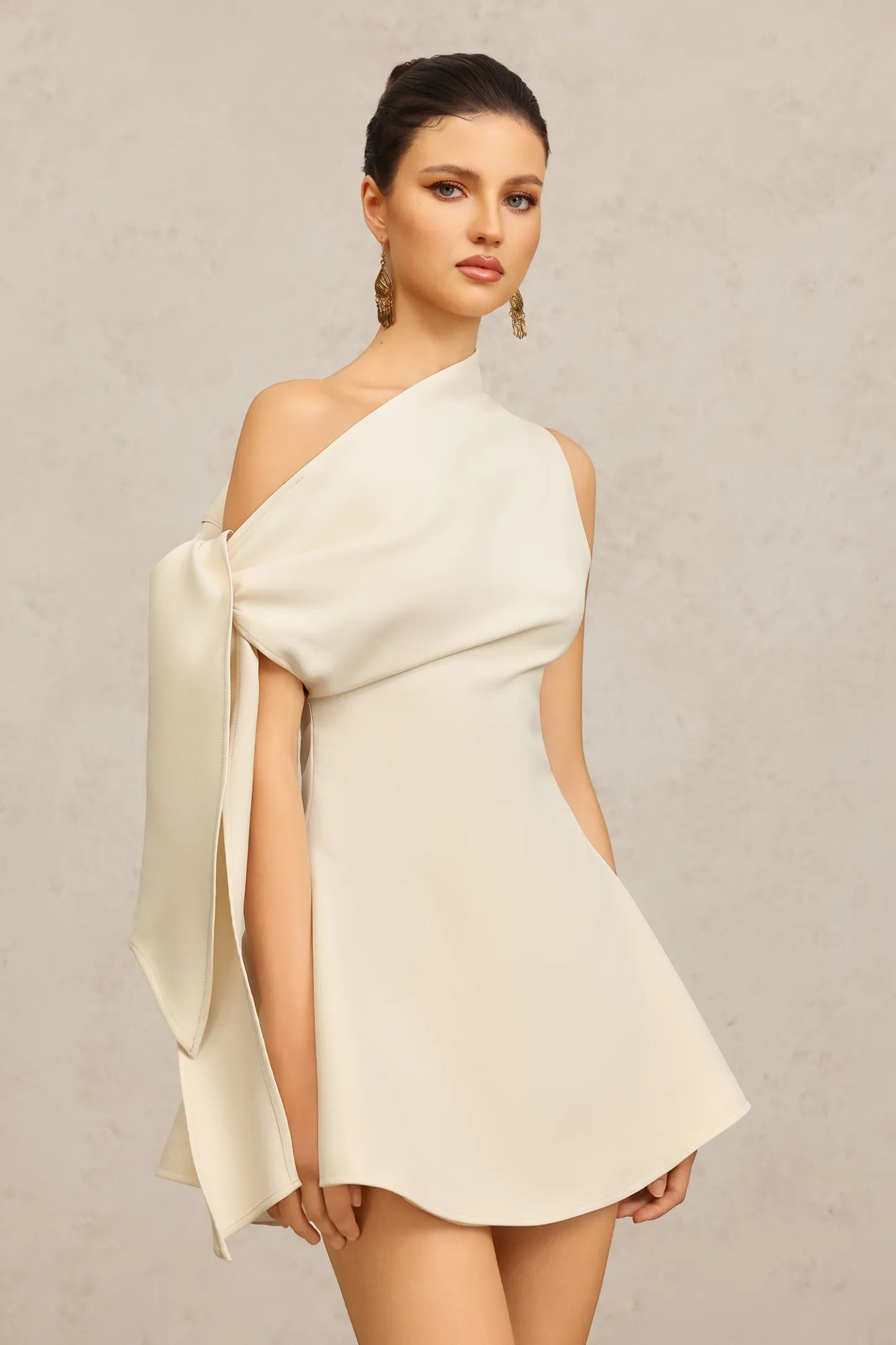 Rhain One Shoulder Mini Dress