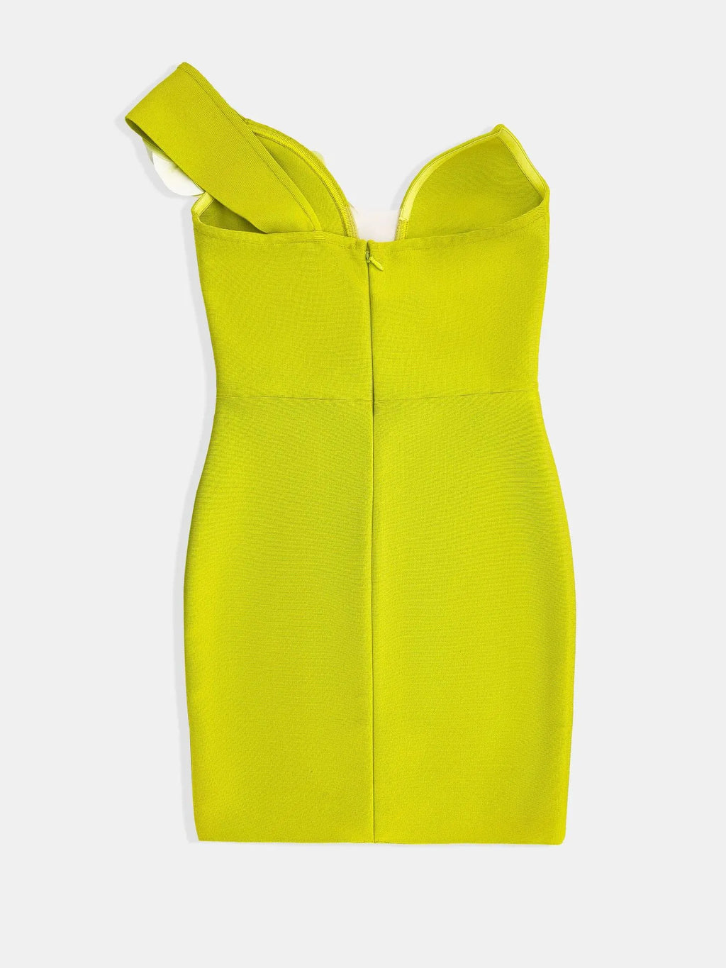 Alana One shoulder Elegant Rose Party Dress