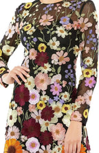 Three-dimensional Flower Sheath Sexy Dress Europe And America Cross Border Spring And Summer New Aclosy