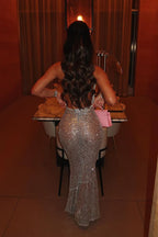 CHIC MELU SPARKLE MAXI DRESS