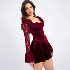 REILA MINI RED DRESS