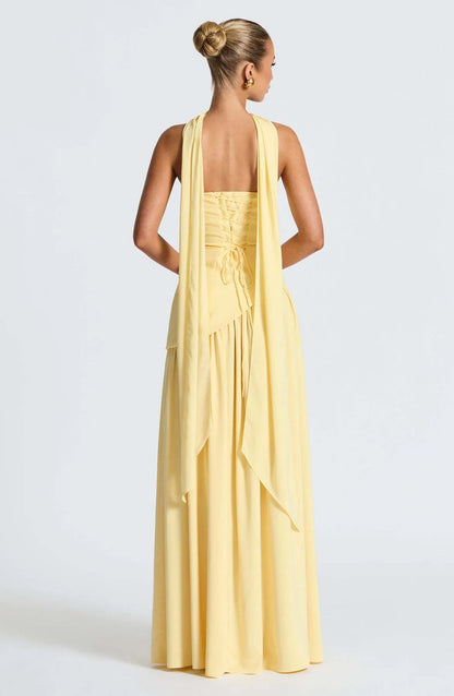 Malana Off shoulder Maxi Dress