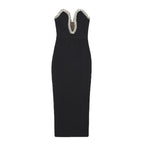 Tight High Waist Slimming Sheath Bandage One-piece Dress aclosy